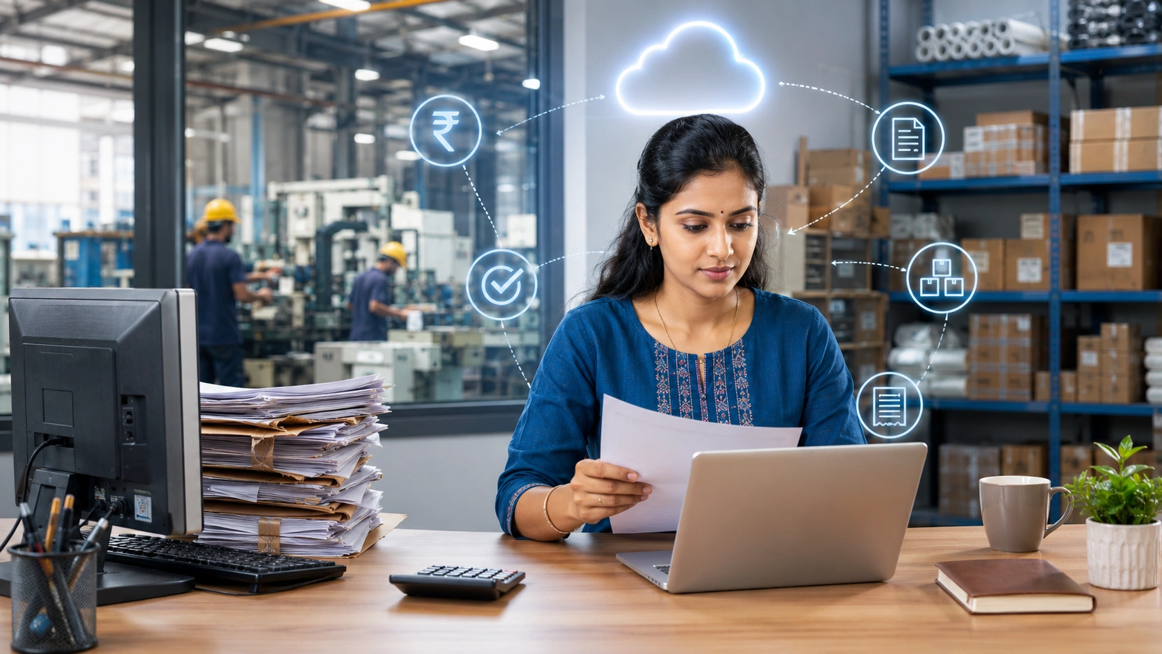 cloud vs desktop accounting comparison for MSME manufacturers