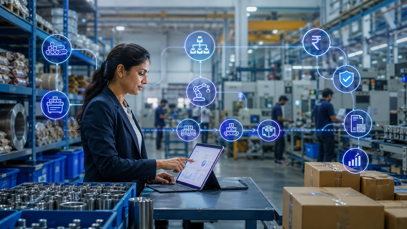 manufacturing finance erp